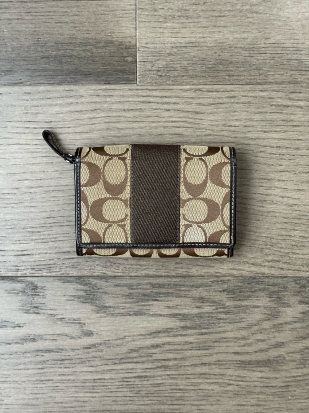 Coach Heritage
Striped Collection
Signature Jacquard
Y2K khaki & brown